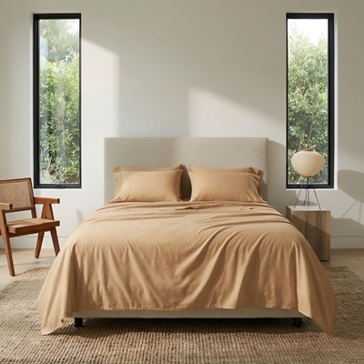 Juego twin algodón liso