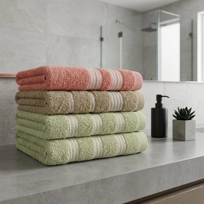 Toallón Santista Prata bordado 