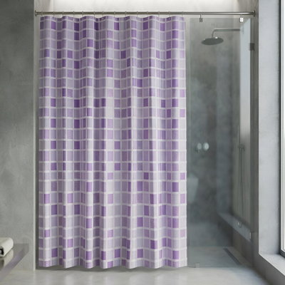 Cortina de baño simple