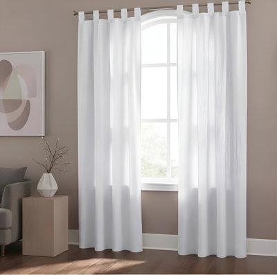 Cortinas largas microfibra