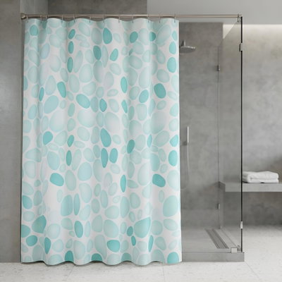 Cortina de baño doble