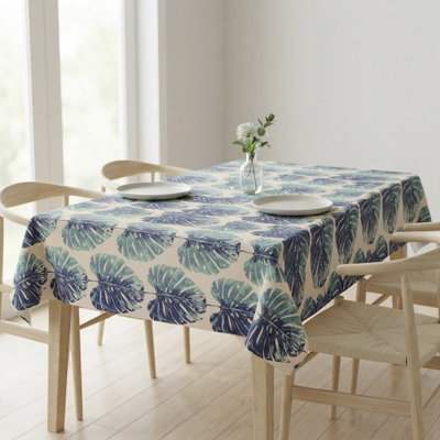 Mantel ecocuero estampado 2m