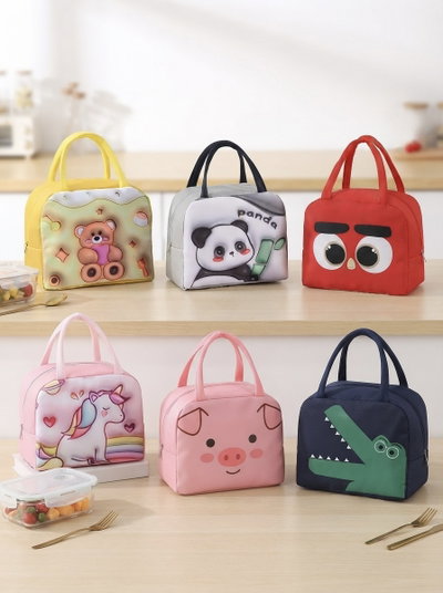 Lunchera térmica estampada