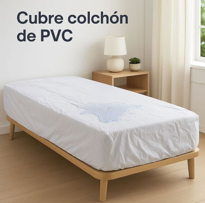 Cubrecolchón pvc 2½