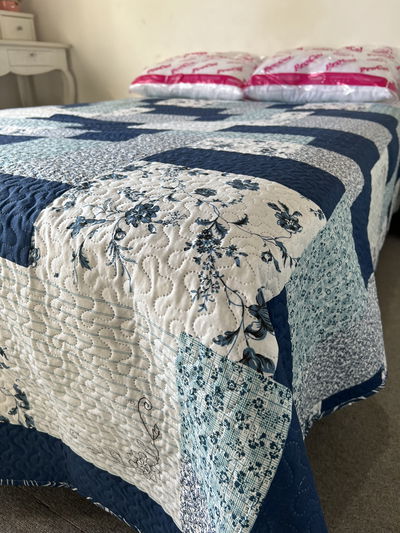 Quilt 1½ Delfín Blanco