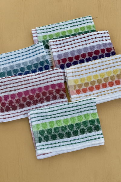 Repasador corazón algodón x2