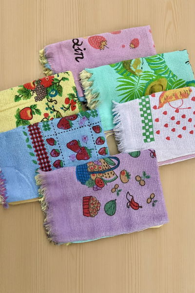 Repasador flecos algodón x3