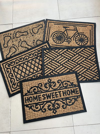 Alfombra coco rectangular