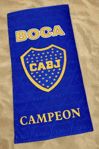 Toallón fútbol 100% algodón