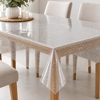 Mantel cristal glitter 2m