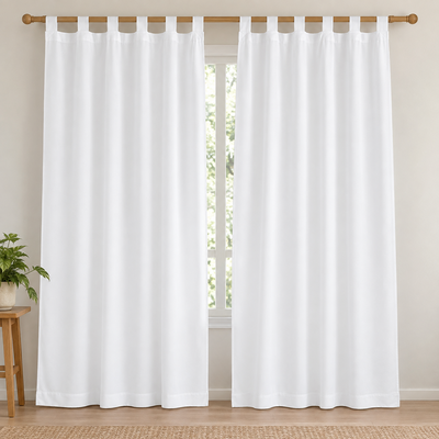 Cortinas tropical largas
