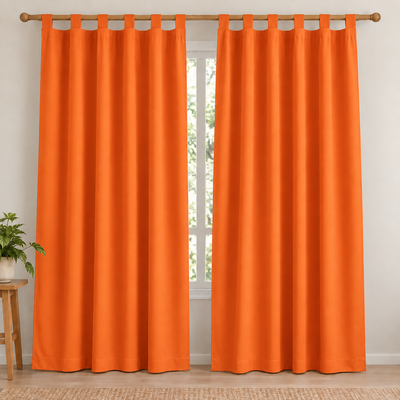 Cortinas tropical largas