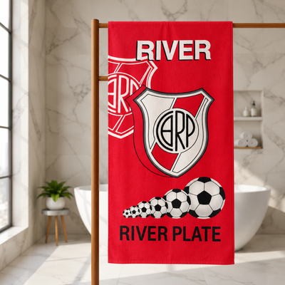 Toallón fútbol 100% algodón