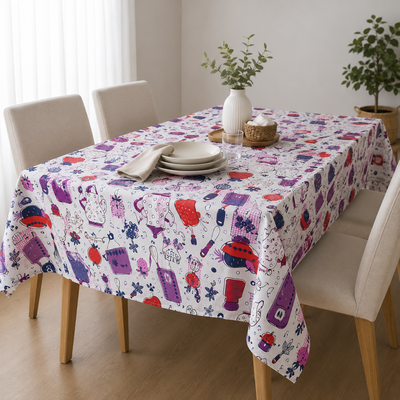 Mantel estampado 2.35m