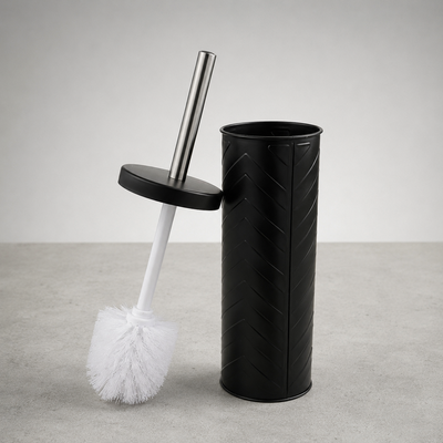 Cepillo tubo acero negro