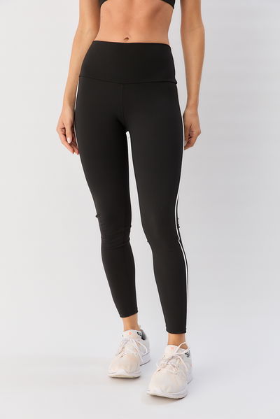Calza chupin con vivo 7501-057 Negro Duo Line Sweet Lady Sport