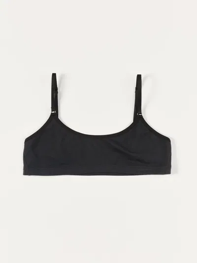 Corpiño top camiseta 323-01 Negro Basicos Tutta La Frutta
