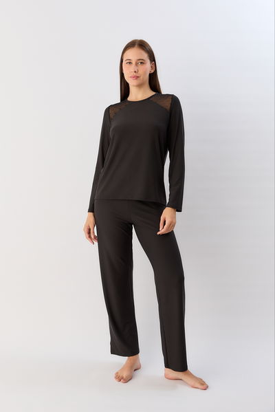 Pijama remera manga larga y pantalon 2666-25 Vitoria Sweet Lady