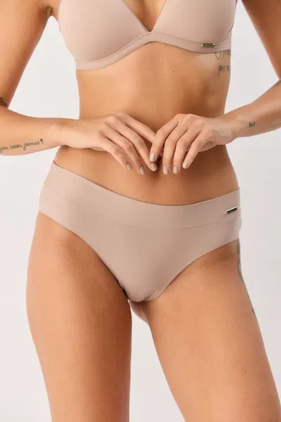Bombacha vedetina con cintura 215-77 Piel Amanda Sweet Lady