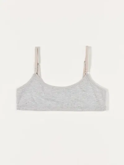 Corpiño top camiseta 323-01 Gris Basicos Tutta La Frutta