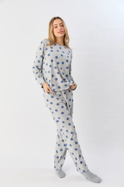 Pijama remera y pantalon 665-25 Blue Moon Sweet Victorian