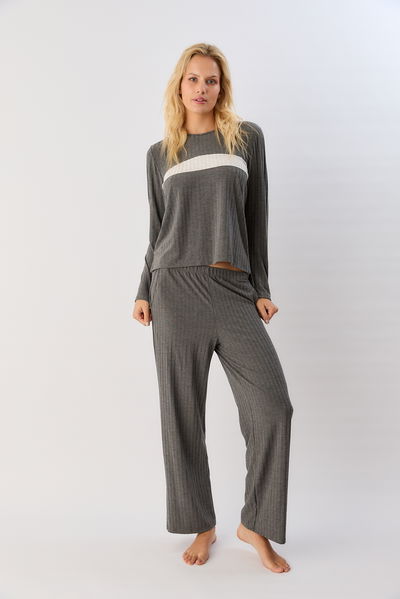 Pijama remera manga larga y pantalon 2664-25 Altea Sweet Lady