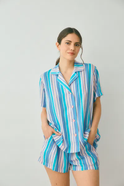 Pijama camisero y short 2606-25 Blair Sweet Lady
