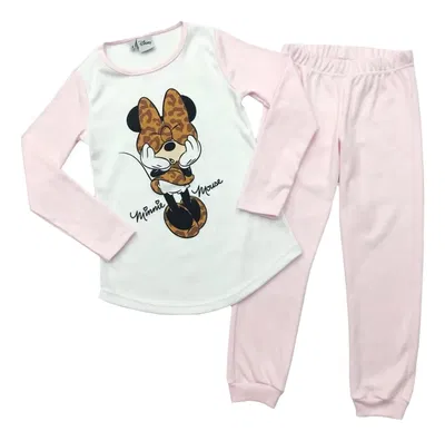 Pijama remera y pantalon rosa minnie disney