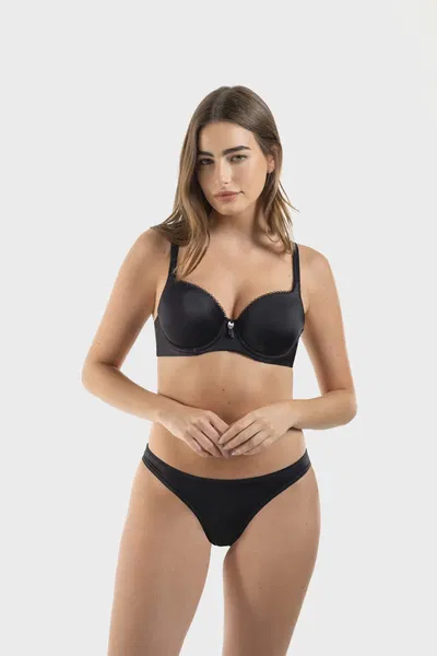 Corpiño taza soft con aro y base ancha WO83044A Confort Feeling Woman Promesse