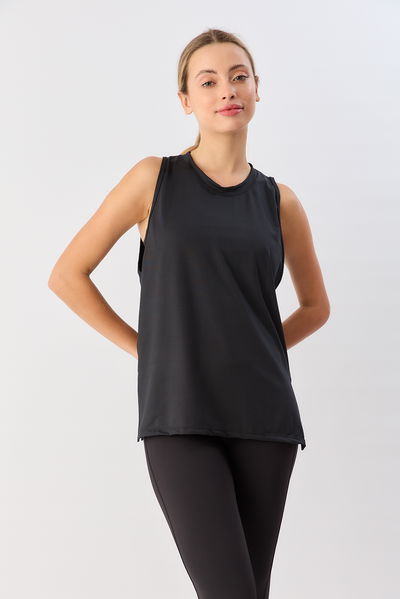 Remera musculosa 7234-020 Negro Sweet Lady Sport