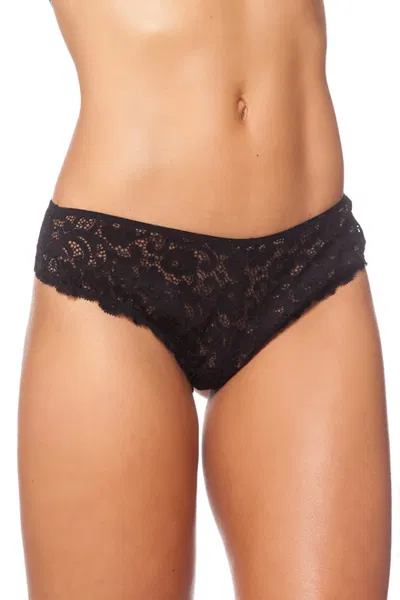 Bombacha culotteless 183-122 Negro All About You Sweet Victorian