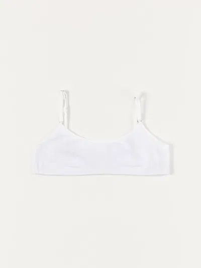 Corpiño top camiseta 323-01 Blanco Basicos Tutta La Frutta
