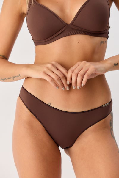 Bombacha vedetina 210-77 Chocolate Amanda Sweet Lady