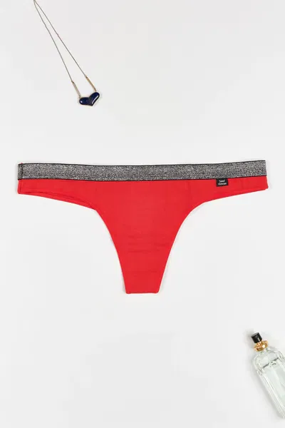 Bombacha colaless 111-143 Rojo Flash Sweet Victorian