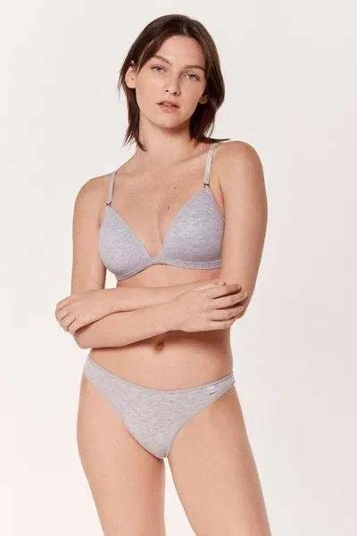 Bombacha vedetina 76320 Gris Basicos Promesse