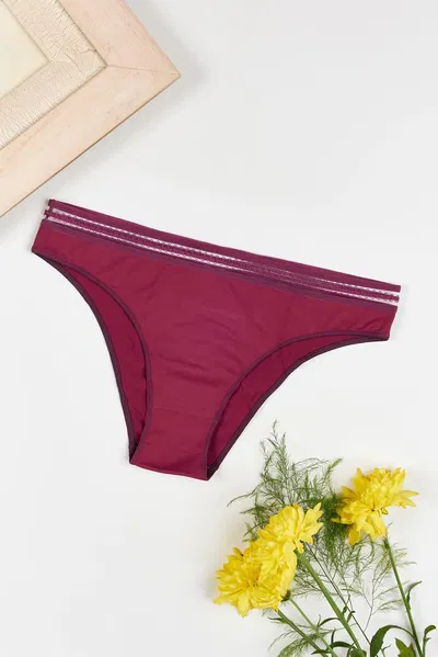 Bombacha vedetina vino 210-46 Perfect Harmony Sweet Lady