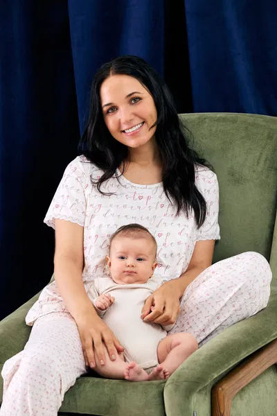 Pijama remera y pantalon 2684-24 Hueso Sweet Mom Sweet Lady
