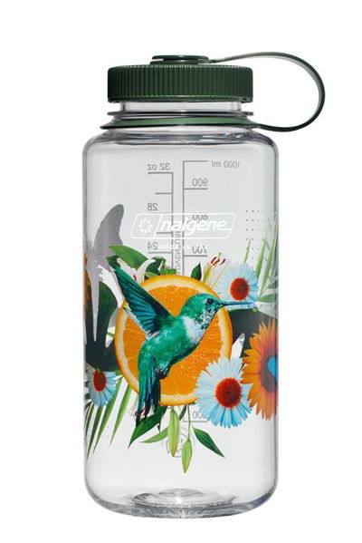 Nalgene 1 Litro diseño ave y flores