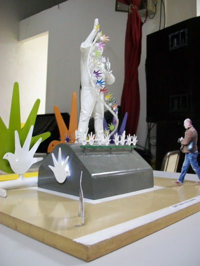 "Sintonía Solidaria" Proyecto  GANADOR. Monumento Homenaje a Pablo Fermín