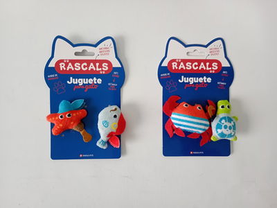 JUGUETE GATO PELUCHE X 2U