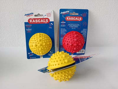 PELOTA DE GOMA DOSIFICADORA RASCALS