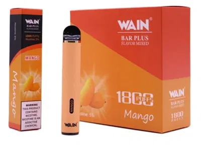 Descartable Wain Bar Plus 1800 Pufs