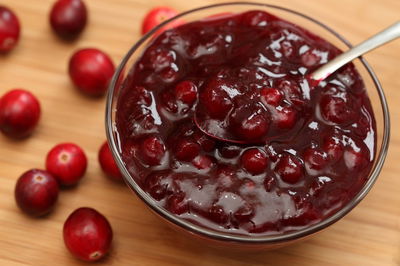 Cranberry sauce