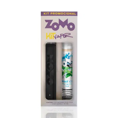 Zomo - Play Pod Recargable + Liquido Sorpresa de regalo