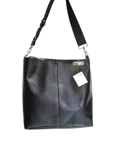 Cartera bandolera negra Rita