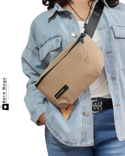 Maxi Riñonera Amayra beige