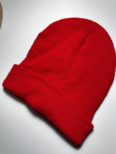Gorro Ricky de lana rojo