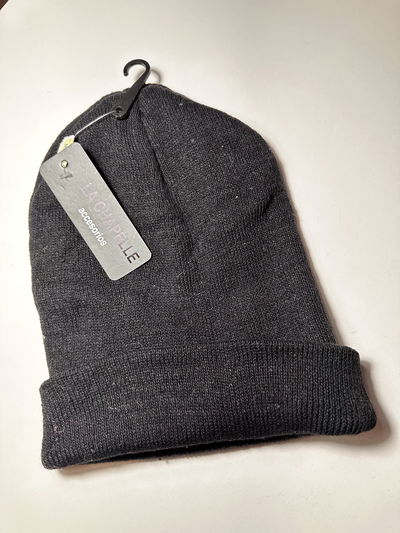 Gorro Ricky de lana negro