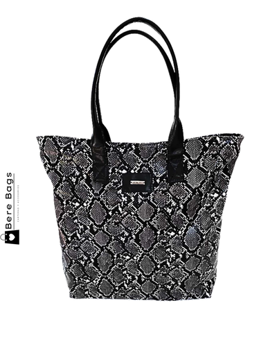 Cartera Totebag reptil animal print JV