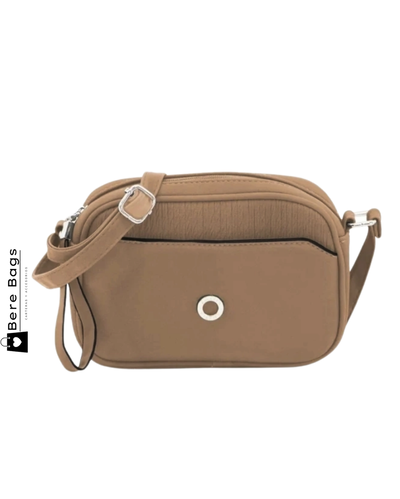 Cartera bandolera Amayra beige